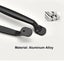10 Units Black Aluminum Cabinet Door Drawer Handles Knobs Cupboard Pull Handle Carousel 3
