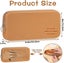 Travel Makeup Brush Holder Silicone Makeup Brush Organiser Zippered Pouch Ant Carousel 2