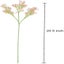 rose 6pcs Realistic Touch Artificial Baby's Breath Flower Bouquet For Weddin Carousel 4