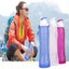 Sports Water Bottle Bpa Freetransparent500ml Ultralight Water Bottle Collap Carousel 3