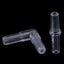 10Pcs/Lot Aquarium Airline Tubing Connectors Fish Tank Transparent Carousel 3