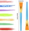 10pcs Flat Paint Brushes 2.5cm Wide Watercolor Gouache Brush Flat Acrylic B Carousel 2