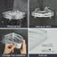 No Drilling Metal Corner Shower Shelf With 2 Hooks Shower Shelf And Storage Carousel 3