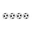 40pcs Soccer Stickers Kids Birthday Cake Topper Round Disc With Small Soccer B Carousel 3
