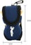 NEW 1PC Golf Ball Bag Golf Tee Holder Training Neoprene Golf Belt Bag Carousel 9