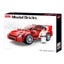 xSluban B0706D Model Bricks - Red Sports Car - 163 Pc Carousel 1