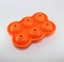 black + Orange Set Of 2 6 Hole Spherical Ice Mold Ice Cube Tray Food G Carousel 5