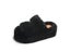 Summer Home Furry Fur Slides Plush Slippers Fluffy Flip Flops Luxury Slip On Carousel 9
