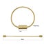 4 Pieces Magnetic Curtain Tiebacks Coffee Color Braided Magnetic Curtain Buckl Carousel 2
