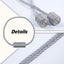 4 Pieces Magnetic Curtain Tiebacks Coffee Color Braided Magnetic Curtain Buckl Carousel 4