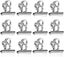 Bulldog Metal Clips 50pcs Metal Hinge Clips 20mm Paper Clamp Silver Bulldog Carousel 1