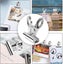 Bulldog Metal Clips 50pcs Metal Hinge Clips 20mm Paper Clamp Silver Bulldog Carousel 5