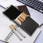 Brown Metal Cigarette Case Pu Leather Cigarette Case Thin Cigarette Case Men Carousel 3