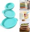 Silicone Round Cake Mold 3-4+6+8silicone Disc Packs As Cake Mold Resin Co Carousel 3