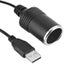 3m Usb A Male To 12v Female Cigarette Lighter Socket Converter Usb Port Power Carousel 2