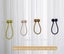 Set Of 2 Magnetic Curtain Ties grey Curtain Clips Cord Fixings Curtain Webbi Carousel 5