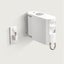 White Retractable Clothesline 1 To 2 Clothes Line Winder With 4.2m Laundry Ho Carousel 2