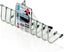 Chrome Metal Accessory Hanger For Belts Ties And Jewellery With 10 Individual Carousel 5