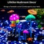 Colorful Mushroom Lighting Effect Artificial Mushroom Aquarium Plant Decorati Carousel 2