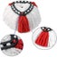 2-pack Compatible With Vileda Mop Heads red White 2-in-1 Turbo Mop Repl Carousel 2