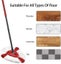 2-pack Compatible With Vileda Mop Heads red White 2-in-1 Turbo Mop Repl Carousel 3