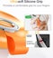 Magnetic Ring Holder With Finger Loop Compatible MagSafe iPhone-Silver Carousel 6