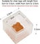 Silicone Chair Caps Feet Pads 20pcsTransparent square/3-3.5cm Square Tabl Carousel 5