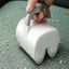 White Dual Wheel Pet Hair Epilator Carousel 3