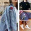 16 Pieces Flower Embroidery Iron-on Patch Butterfly Embroidery Sticker Iron O Carousel 4