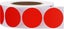 Dotted Labels 25mm Self-adhesive Natural Paper 2 Rolls Green + Red Carousel 3