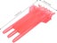 Red-dart Box Portable Dart Box Abs+aluminum Alloy 3 Sleeve Storage Dart Box W Carousel 2