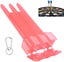 Red-dart Box Portable Dart Box Abs+aluminum Alloy 3 Sleeve Storage Dart Box W Carousel 3