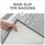 Non Slip Bath Mat Soft Microfiber Bath Mat Machine Washable Absorbent Shower Carousel 4