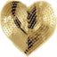 pack Of 5 Heart Shaped Sequin Iron With Embroidered Edges And Diy Set Pants Carousel 1
