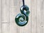 Greenstone Nephrite Jade Breastplate / Koru / Twist / Toki Manaia Carousel 9