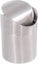 Mini Countertop Trash Can | Brushed Stainless Steel Swing Top Lid Trash Bin Carousel 2