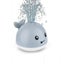 Baby Bath Toys Automatic Whale Spray Water Toy With Led Light grey Carousel 4