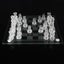 Glass Chess Set Frosted/polished Glass Chess Set Glass Chess Pieces With Pad Carousel 2