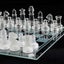 Glass Chess Set Frosted/polished Glass Chess Set Glass Chess Pieces With Pad Carousel 4