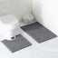 2 Piece Bath Mat Setpedestal Setnon-slip Bathroom Matwater Absorbentbathtu Carousel 1