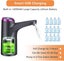 Kettle Dispenser black 50cm Silicone Hose Usb Portable Kettle Pump For 5 Carousel 5