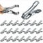 50pcs 1x5.5cm Stainless Steel Greenhouse Clips Windproof Metal Greenhouse Cla Carousel 1