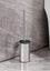 Black Toilet Brush With Brush Holder Wall-mounted Stainless Steel Bathroom Toi Carousel 4