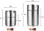 Stainless Steel Ashtray small 2 Pieces Carousel 3