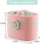 Pink Baby Milk Dispenser 410ml One Touch Dispenser Baby Milk Jar With Sili Carousel 2