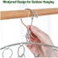 Hanging Clothes Rack Stainless Steel Sock Hanger Drying Rack Hanger With 10 Cl Carousel 2