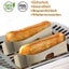 Toaster Bags Set Of 6 Non-stick Reusable Heat Resistant Sandwich Pizza Bre Carousel 2
