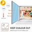 Mirror Window Film Heat Resistant Anti-glare Temperature Control Protection Carousel 3