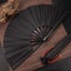 Large Silk Fan black 2 Foldable Red Silk Chinese Tai Chi Folding Fan For Me Carousel 3