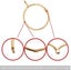 20 Pieces Rustproof Metal Curtain Ring Hanger Loop With Opening Buttonhole Su Carousel 3